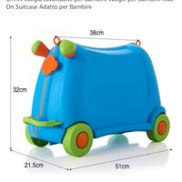 Valigia OYHN Valigia cavalcabile per Bambini
