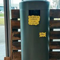 CAMINETTO a gas DA GIARDINO + LED