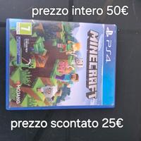 Gioco ps4 minecraft