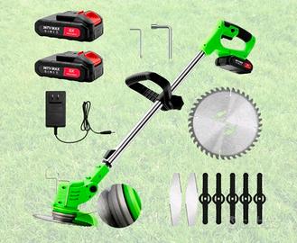 decespugliatore Elettrico 2 Batterie 48V Tagliaerb