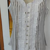 Camicia a righe e Volant 