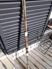 Canna da pesca in Bamboo artigianale