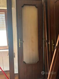 Porte con vetrata e senza