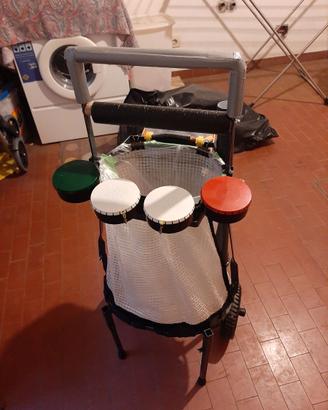 Carello per trota gara