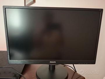 Monitor Philips 22" LED Full HD + Tastiera Vultech