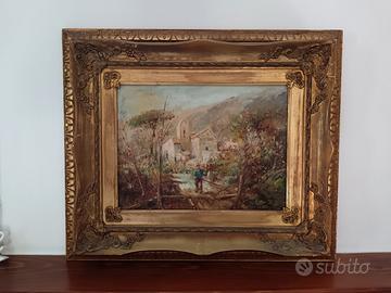 Giovanni Picucci, dipinto olio su legno 