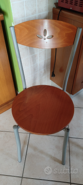 3 Sedie cucina ciliegio