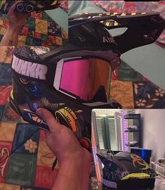 casco airoh conveniente come nuovo