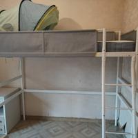 letto soppalco castello Ikea vitval