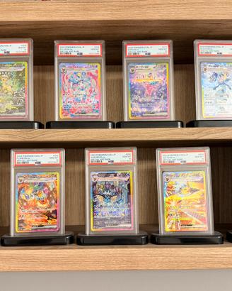 Set 9 carte SAR terastal festival PSA10 eeveelutin