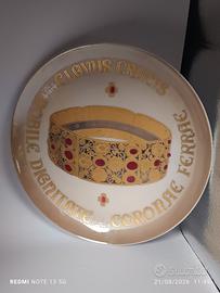 piatto ornamentale da collezione Vintage 