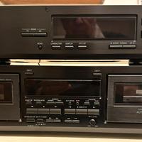 Onkyo sintonizzatore + stereo cassetta