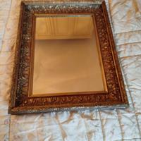 Specchio metà 800 foglia oro