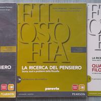 Abbagnano Fornero 1A + 1B + Quaderno Filosofia