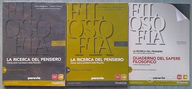 Abbagnano Fornero 1A + 1B + Quaderno Filosofia