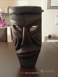 maschera in legno sarda