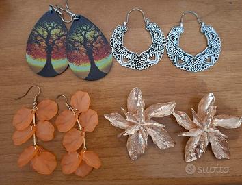 Lotto 1 Orecchini di bigiotteria