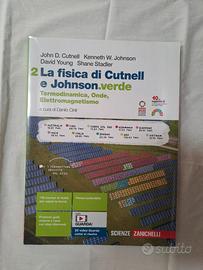 Libro La fisica di Cutnel e Johnson verde 2 