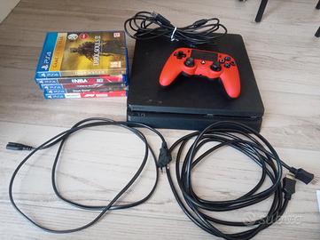 playstation 4 slim 1 TB con 5 giochi 