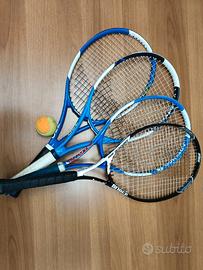 Racchette da tennis e borsa