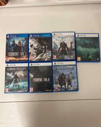 giochi ps4 e ps5