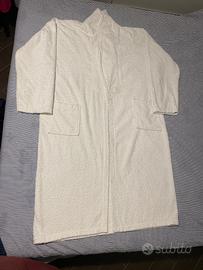 Accappatoio oversize bianco unisex