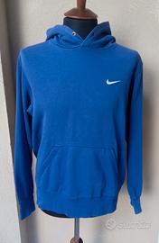 Nike - Felpa Blu con Cappuccio da Uomo - Medium 