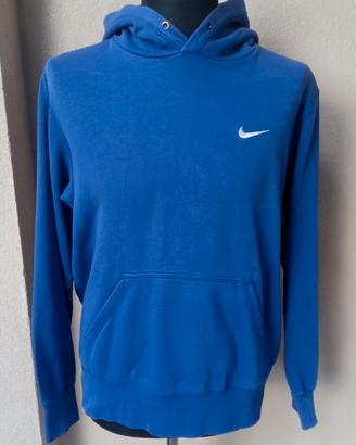 Nike - Felpa Blu con Cappuccio da Uomo - Medium 