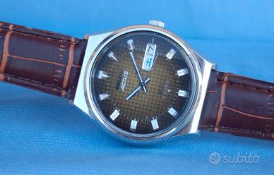 Seiko Actus SS 6306 Automatic Vintage Kanji Day 