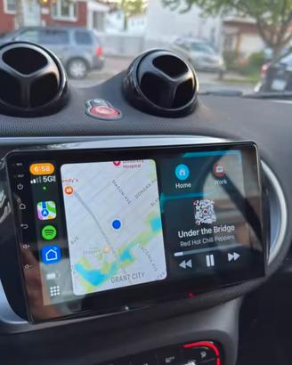 AUTORADIO/STEREO 2 DIN DEDICATO PER SMART 453 