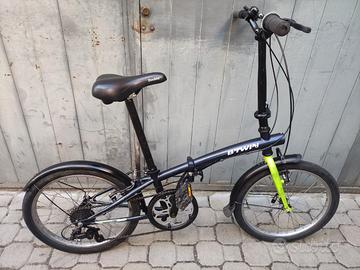 Bicicletta pieghevole Decathlon bici Hoptown 320