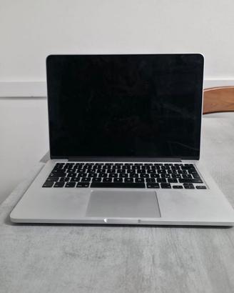 macBook pro retina 13,3, processore i5 2,6ghz, 8gb