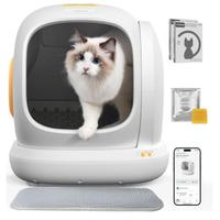 Lettiera per gatto autopulente