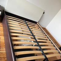 letto contenitore in legno