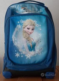 ZAINO TROLLEY SCUOLA FROZEN