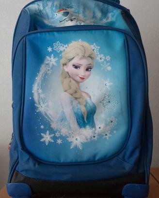 ZAINO TROLLEY SCUOLA FROZEN