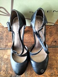 Scarpe donna tacco alto Sheen con plateau