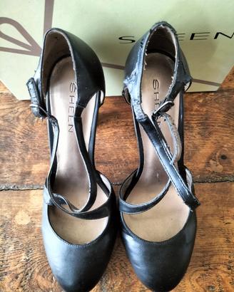 Scarpe donna tacco alto Sheen con plateau