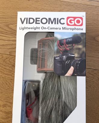 Microfono RØDE VideoMic GO + DeadCat GO Antivento