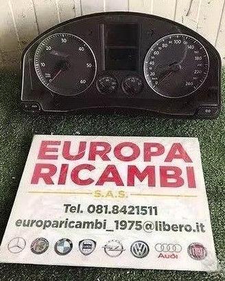 Contachilometri veglia Volkswagen Golf plus