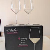 6 Calici Luigi Bormioli Atelier 44cl Nuovi