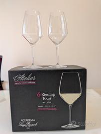 6 Calici Luigi Bormioli Atelier 44cl Nuovi