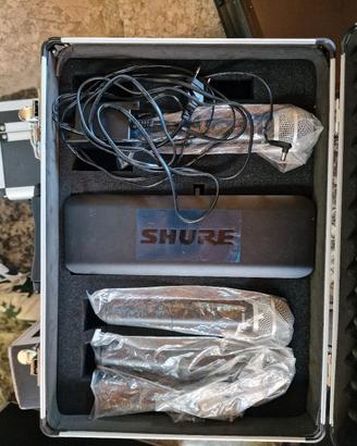 Shure BLX288 PG58 + BETA 58 M17