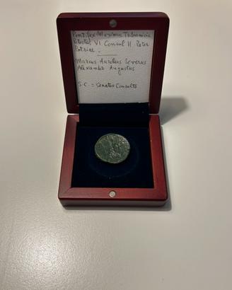 sesterzio romano di Alessandro Severo