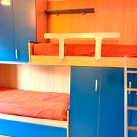 Cameretta con Letto a Castello e Armadi –  4 metri