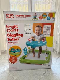 Girello pieghevole Bright Starts Giggling Safari