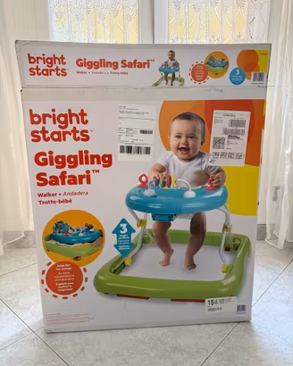 Girello pieghevole Bright Starts Giggling Safari