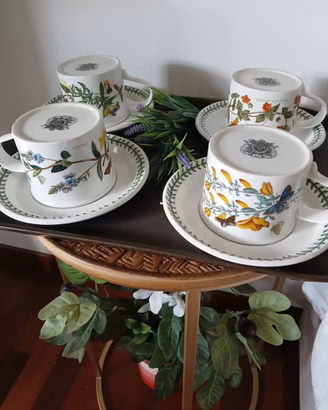 Set 4 mug Botanic Garden Portmeirion