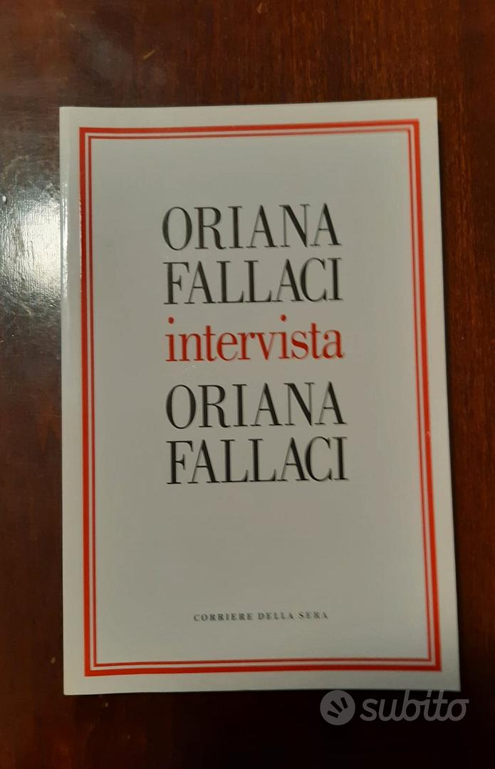 Oriana Fallaci intervista Oriana Fallaci - Libri e Riviste In vendita a ...