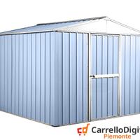 Box porta attrezzi lamiera 276x260 azzurro